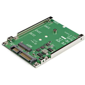 StarTech X^[ebN HDDRo[^[/M.2 SATA SSD - 2.5C` SATA/A_v^ (1) iԁFSAT32M225
