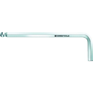 PBスイスツールズ ボール付六角棒レンチ 対辺寸法6 全長100 (1本) 品番:212-6