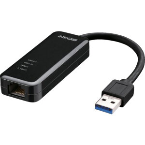 obt@[ BUFFALO GigaΉ Type-A USB3.2iGen1jpLANA_v^[ ubN (1) iԁFLUA5-U3-AGTE-BK