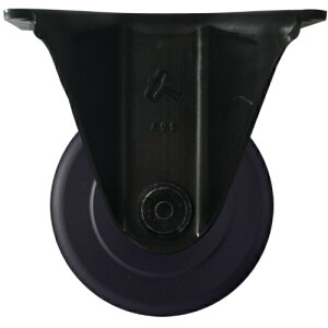 ハンマーキャスター 低床重荷重用固定式MCナイロン車輪(ラジアルボールベアリング)75mm (1個) 品番:540HR-MCB75