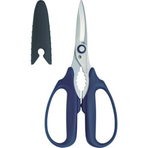 プラス PLUS ハサミ(クラフト向け)34631)ハサミ フィットカットカーブ 万能タイプ SC-175PM ネイビー (1本) 品番:SC-175PM NV