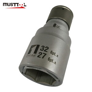 MUST TOOL �}�X�g�c�[�� 19825 QC�\�P�b�g �_�u�� 27×32 6�p IM-4W2732O-6K (1��)
