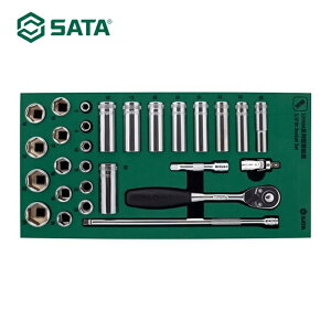 SATA 9902 3/8 DR�\�P�b�g�����`�Z�b�g(6�p�^�C�v)�g���[���� (1S)