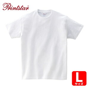 �g���X Printstar ��ƕ� �V���c �w�r�[�E�F�C�gT�V���c�[00085-CVT-�z���C�g-L (1��) �i�ԁF00085-CVT-WHT-L