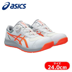�A�V�b�N�X asics �E�B���W���u CP219 BOA �{�A �_�C������ �z���C�g/�V���b�L���O�I�����W 24.0cm (1��) 1273A092.100-24.0