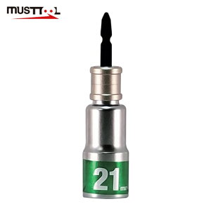 MUST TOOL �}�X�g�c�[�� 19945 �������������h�~�\�P�b�g12�p ����6.35x�Ε�21mm×�S��115mm RS21SL-12K (1��)