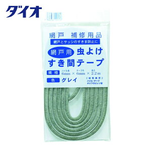 Dio �C�m�x�b�N�X ���悯�����ԃe�[�v �O���[ �p�C����6mm×6mm×2.2m (1�{) 120500