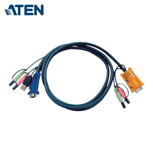 ATEN USB KVM�P�[�u�� �I�[�f�B�I�Ή� SPHD KVM�p 5m (1�{) �i�ԁF2L-5305U