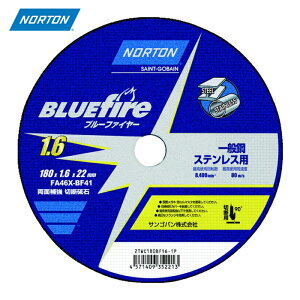 �m�[�g�� NORTON 2TWC180BF161P �ؒf�u�� �u���[�t�@�C���[ 180×1.6mm (10��)