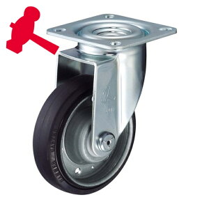 �n���}�[�L���X�^�[ �y�ʃL���X�^�[ ���񎮃S���ԗ� 125mm (1��) �i�ԁF4202S-1R125