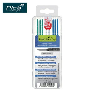 �s�J�}�[�J�[ Pica Marker ���z�p�V���[�v�y���V��Dry�p�ϐ����֐c 8�{�� �ΐ�(�e3�{) ��(2�{) �u���X�^�[�p�b�N (1Pk) 4040SB03