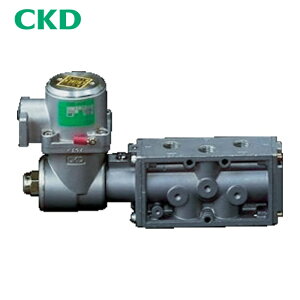 CKD 4F310E-10-TP-AC100V �d���� �p�C���b�g�� �h���`5�|�[�g�� 4F�V���[�Y(�V���O���\���m�C�h) (1��)