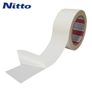 �����d�H Nitto ���ʐڒ��e�[�v No.501F 50mm×20m �z���C�g (1��) 501F-50