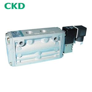 CKD 4F110-06-AC200V �d���� �p�C���b�g��5�|�[�g�كZ���b�N�X�o���u 4F�V���[�Y 2C Rp1/8 AC200V (1��)