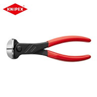 KNIPEX クニペックス 6801-180 エンドカッティングニッパー 180mm (1丁)