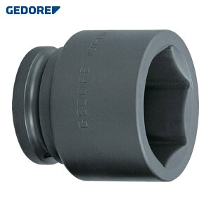 GEDORE �Q�h���[ �C���p�N�g�p�\�P�b�g 6�p 1�E1/2 K37 80mm (1��) �i�ԁF6328990