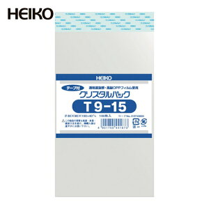 HEIKO �w�C�R�[�|�� OPP�� �e�[�v�t�� �N���X�^���p�b�N T9-10 100������ (1��) �i�ԁF6742400 T9-10