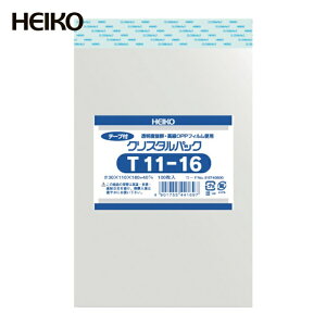 HEIKO �w�C�R�[�|�� OPP�� �e�[�v�t�� �N���X�^���p�b�N T11-16 100������ (1��) �i�ԁF6740800 T11-16