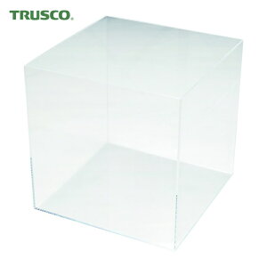 �g���X�R TRUSCO 5�ʃA�N�����f�B�X�v���C�{�b�N�X �����` 300×300×300 (1��) �i�ԁFACB-303030