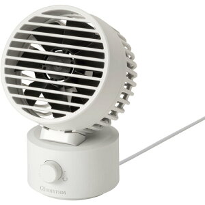 RHYTHM ���Y�� ����@ �É� ���^ USB���d�� ������U�� ���� DC���[�^�[ 2�d���]�t�@�� �f�X�N�t�@�� Silky Wind Mini ���C�g�O���[ (1��) �i�ԁF9ZF038RH08