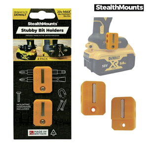 StealthMounts BH-DW-S-YLW-2 �c�[���z���_�[ �f�E�H���g�pStubby�r�b�g�z���_�[ �C�G���[ 2 �� (1��)