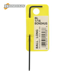 �{���_�X BONDHUS BL1/16 �{�[���|�C���g L-�����` �����O �v���K�[�h���H(����) 1/16�C���` (1�{)