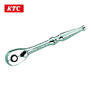 KTC ���s�@�B�H�� 6.3sq.���`�F�b�g�n���h�� ����36�� �����p6.35mm �S��125mm (1��) �i�ԁFBR2E