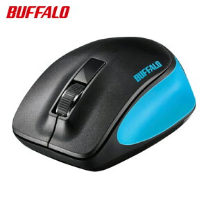 �o�b�t�@���[ BUFFALO ���� BlueLED 3�{�^�� �v���~�A���t�B�b�g�}�E�X �u���[ (1��) �i�ԁFBSMBW300MBL