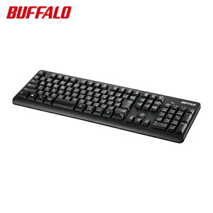 �o�b�t�@���[ BUFFALO Bluetooth�L�[�{�[�h �X�^���_�[�h �t�� �u���b�N (1��) �i�ԁFBSKBB100BK