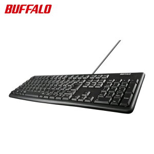 �o�b�t�@���[ BUFFALO USB�ڑ� �L���X�^���_�[�h�L�[�{�[�h �u���b�N (1��) �i�ԁFBSKBU100BKZ