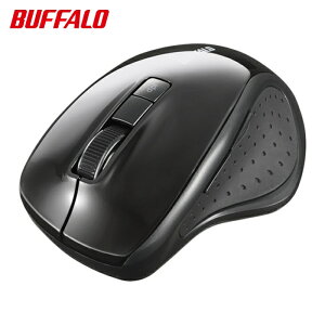 �o�b�t�@���[ BUFFALO 5�{�^�� Bluetooth5.0 BlueLED �}�E�X �u���b�N (1��) �i�ԁFBSMBB300BK