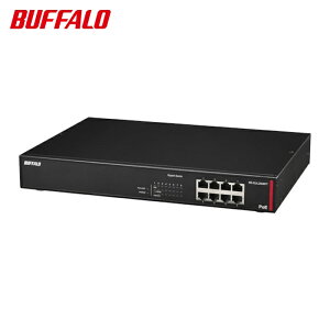�o�b�t�@���[ �@�l���� Giga�Ή� Layer2 �A���}�l�[�WPoE�X�C�b�` 8�|�[�g (1��) BS-GUL2008PT