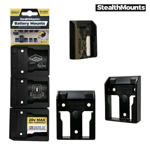 StealthMounts BM-DW20-6 �c�[���z���_�[ �f�E�H���gXR20V�p�o�b�e���[�}�E���g �u���b�N 6 �� (1S)