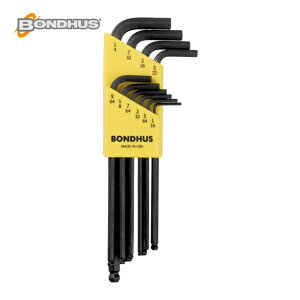 �{���_�X BONDHUS BLX10 �{�[���|�C���g L-�����` �����O �C���` �Z�b�g10�{�g(1/16-1/4) (1S)