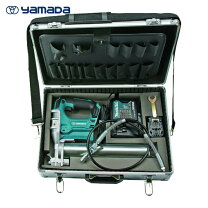 楽天市場】グリースガン ヤマダ eg-400b 充電 ケース付きの通販
