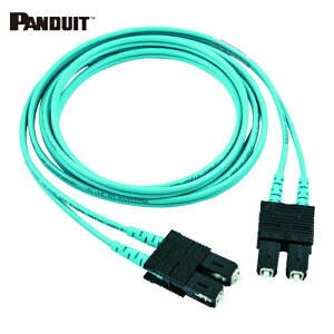 �p���h�E�C�b�g PANDUIT ���t�@�C�o�[�p�b�`�R�[�h OM3�i�ᑹ���^�C�v�j ���[SC�f���v���b�N�X LSZH 1m (1�{) �i�ԁFFX23LSNSNSNM001