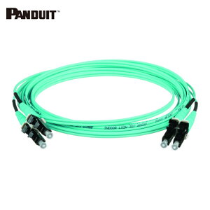 �p���h�E�C�b�g PANDUIT FX2ELLNLNSNM003 ���t�@�C�o�[�p�b�`�R�[�h OM3(�ᑹ���^�C�v) ���[LC�f���v���b�N�X LSZH 3m (1�{)