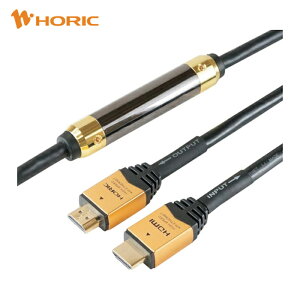 HORIC �C�R���C�U�[�t�� HDMI�P�[�u�� 15m �S�[���h HDM150-592GD (1�{) HDM150-592GD