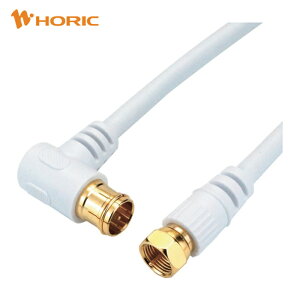 HORIC �A���e�i�P�[�u�� 3m �z���C�g L��������/�l�W���R�l�N�^ HAT30-921LS (1�{) HAT30-921LS