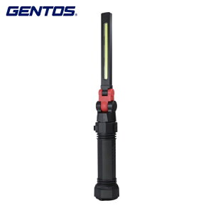 GENTOS �W�F���g�X ��Ɠ� COB LED���ڏ[�d�����[�N���C�g GanzX233 (1��) �i�ԁFGZ-X233