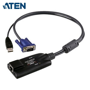 ATEN KA7570 �R���s���[�^�[���W���[�� USB/�}�g���b�N�XKVM�X�C�b�`�p (1��)