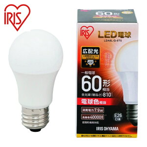 �A�C���X�I�[���} IRIS 567948 LED�d�� E26�L�z���^�C�v 60�`���� �d���F 810lm (1��) �i�ԁFLDA8L-G-6T5