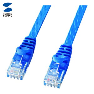 �T�����T�v���C �J�e�S��6�t���b�gLAN�P�[�u�� (1�{) �i�ԁFLA-FL6-05BL