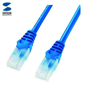 �T�����T�v���C �c���܂�h�~CAT5eLAN�P�[�u�� (1�{) �i�ԁFLA-Y5TS-05BL