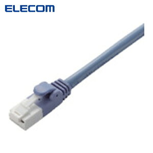 �G���R�� ELECOM LD-GPT/BU7/RS Cat6�Ή��c���܂�h�~LAN�P�[�u�� 7m �u���[ (1�{)