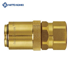 �����H�� K3-03SF BRASS NBR ���^�J�v�� �嗬�ʃ^�C�v(���˂���t�p) ���葤��t�T�C�YR3/8(42184) (1��)
