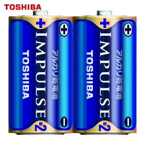 ���� TOSHIBA IMPULSE �A���J�����d�r�P2�`LR14H(2�{��)�V�������N�p�b�N (1Pk) LR14H 2KP