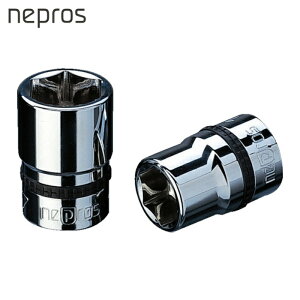 �l�v���X nepros NB4-10 12.7sq.�\�P�b�g(�Z�p) �ΕӐ��@10mm �S��28.5mm (1��)