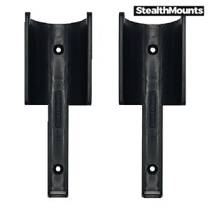 StealthMounts OM-TBE-V2-BLK-2 �c�[���z���_�[ �`���[�u�}�E���gV2 �u���b�N 2 �� (1Pk)