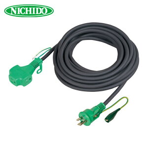 �����H�� NICHIDO PPT-10E-RE-B ���y�A�|�b�L�������R�[�h �A�[�X�t 10m �� (1�{)
